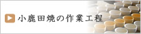 おんた焼の作業工程